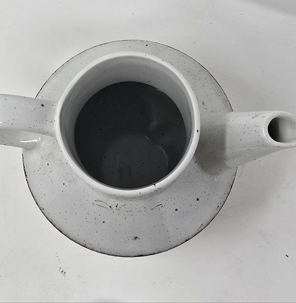 Vtg stonehenge tableware Midwinter‎ tea pot w/lid wild oats England cottagecore